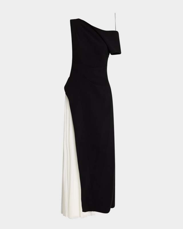 Sudden Asymmetric Midi Dress